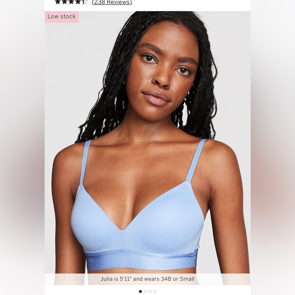 PINK Victoria Secret‎ Wear Everywhere Wireless Lightly Lined Bra